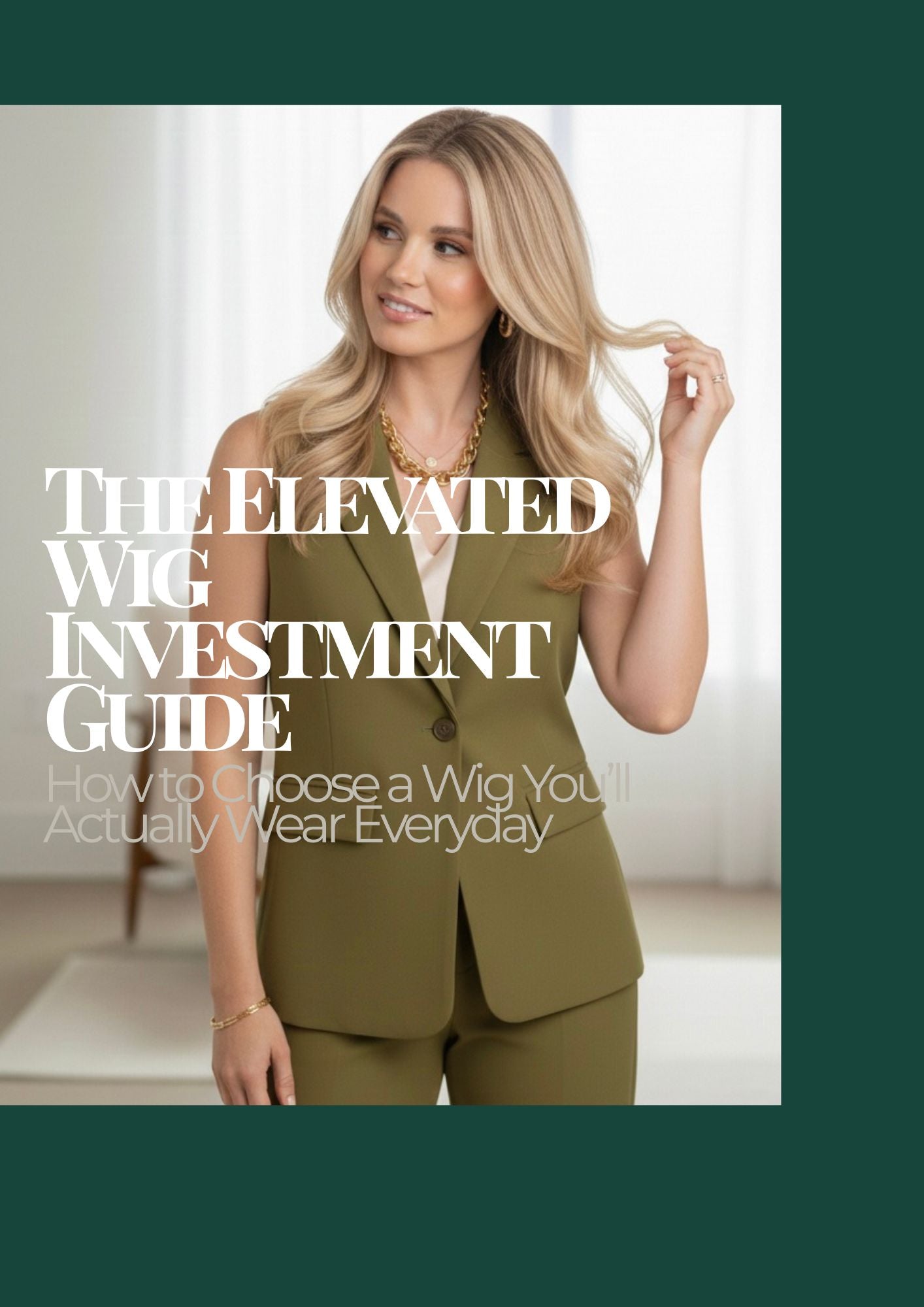 The Elevated Wig Investment Guide